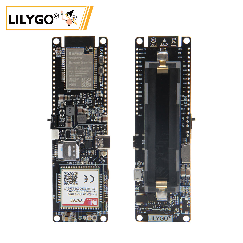 Devkitc - LILYGO® TTGO T-A7670G/E/SA R2 4G Placa