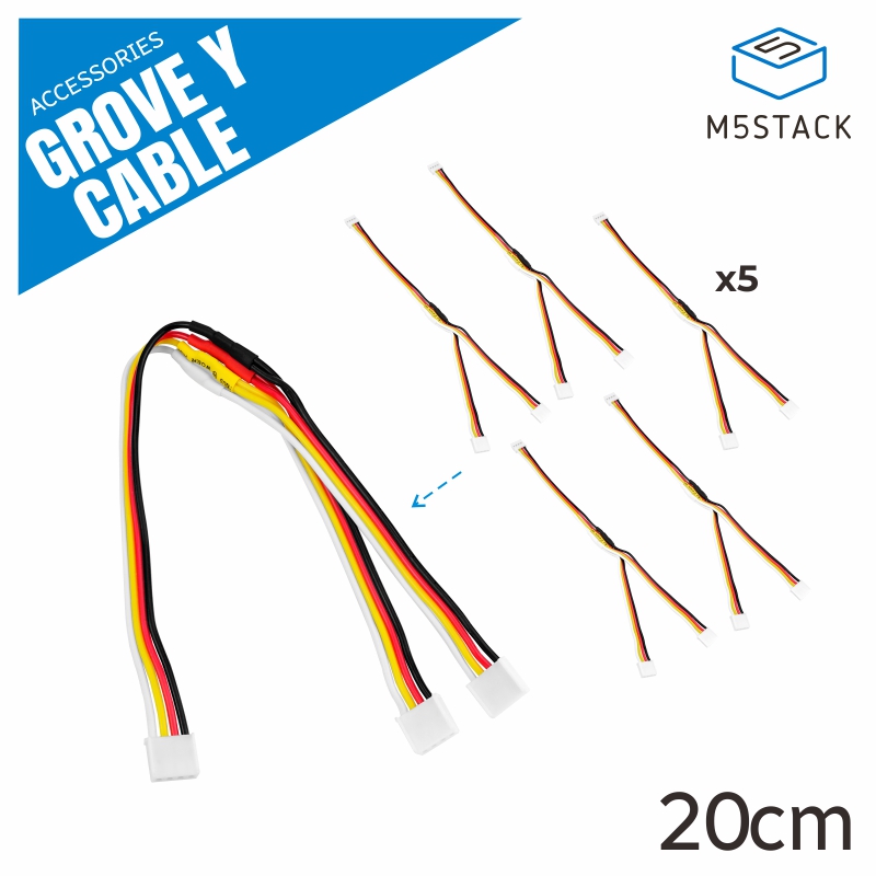 M5Stack Core2 - Cable Y Grove Oficial M5Stack 20cm
