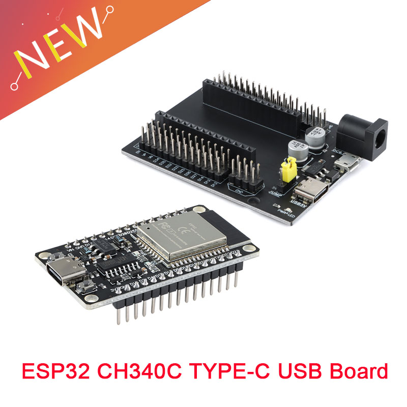 Devkitc - Placa de desarrollo ESP32 TYPE-C USB