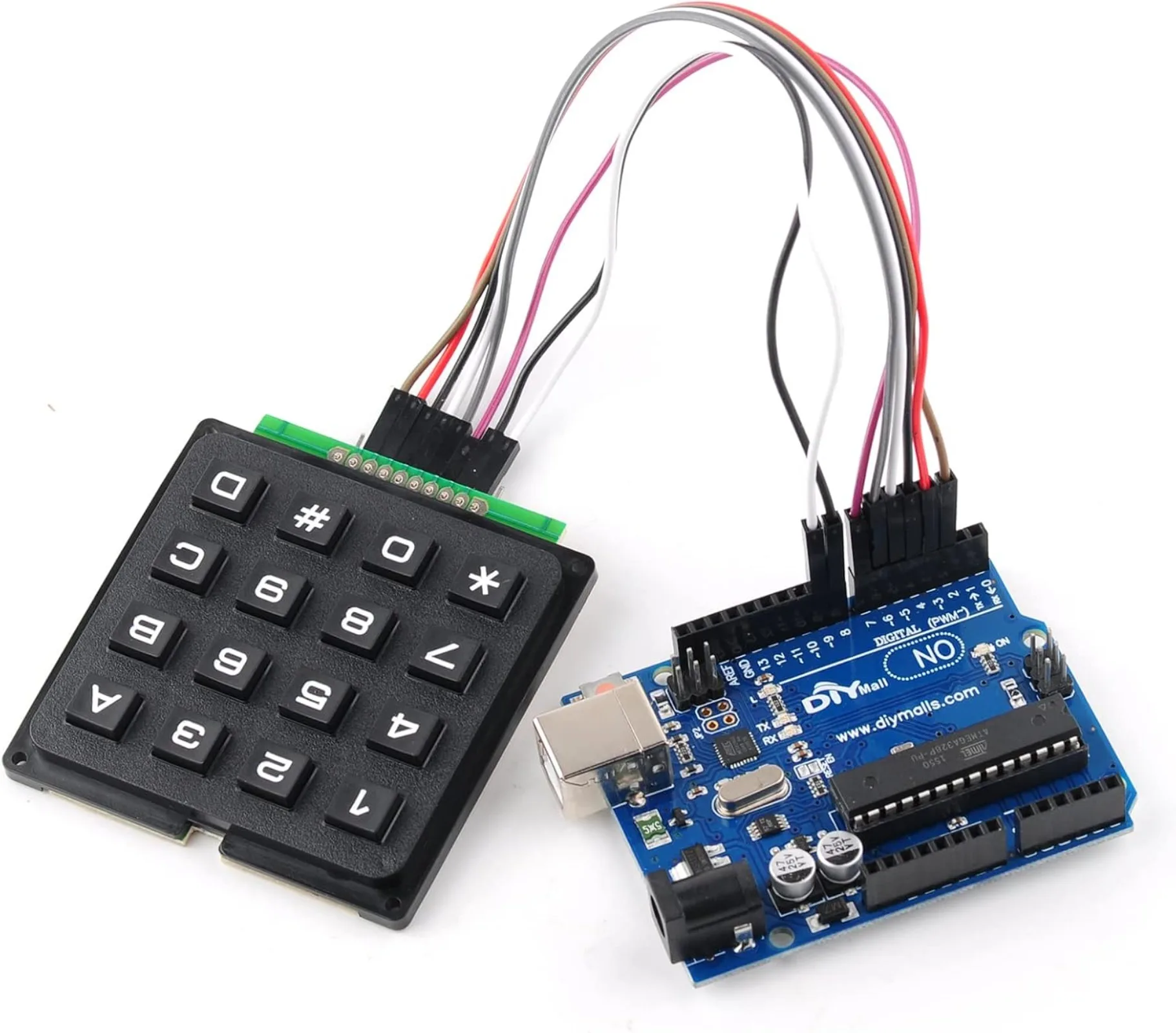 Teclado de Membrana Matricial  - Doit Esp32 reseña y precio