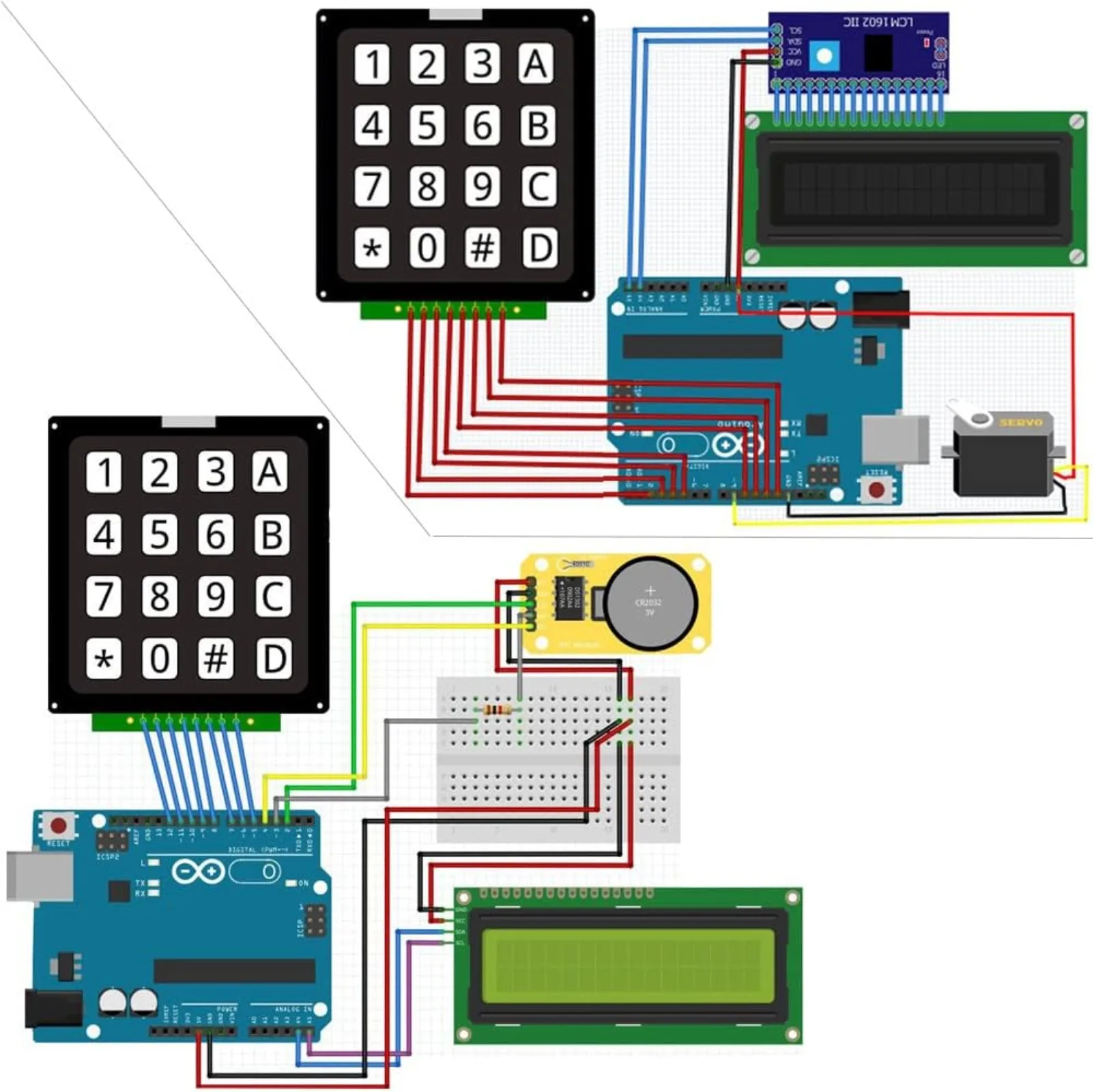 Teclado de Membrana Matricial  - Doit Esp32 reseña y precio