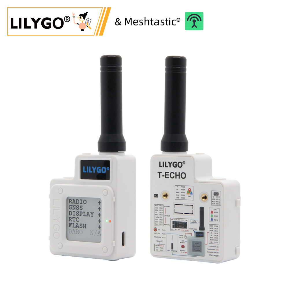 LILYGO® TTGO Meshtastic T-Echo - Ttgo Tdisplay reseña y precio