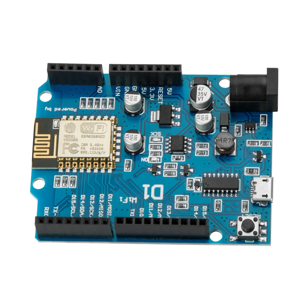 ESP-12E WeMos D1 UNO R3 CH340  - Wemos D1 reseña y precio