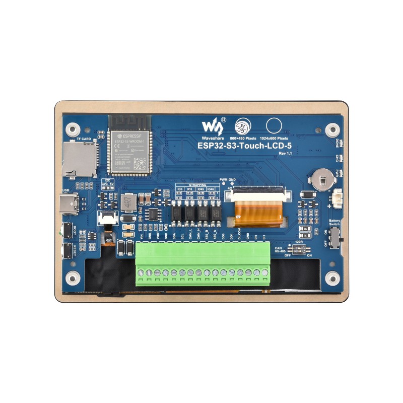 Waveshare ESP32-S3-Touch-LCD-5 - Waveshare Esp32 reseña y precio