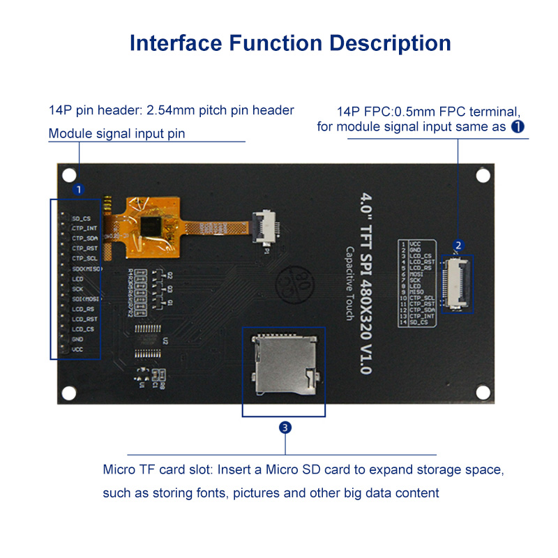 Módulo LCD TFT SPI de 4,0 pulg - Doit Esp32 reseña y precio