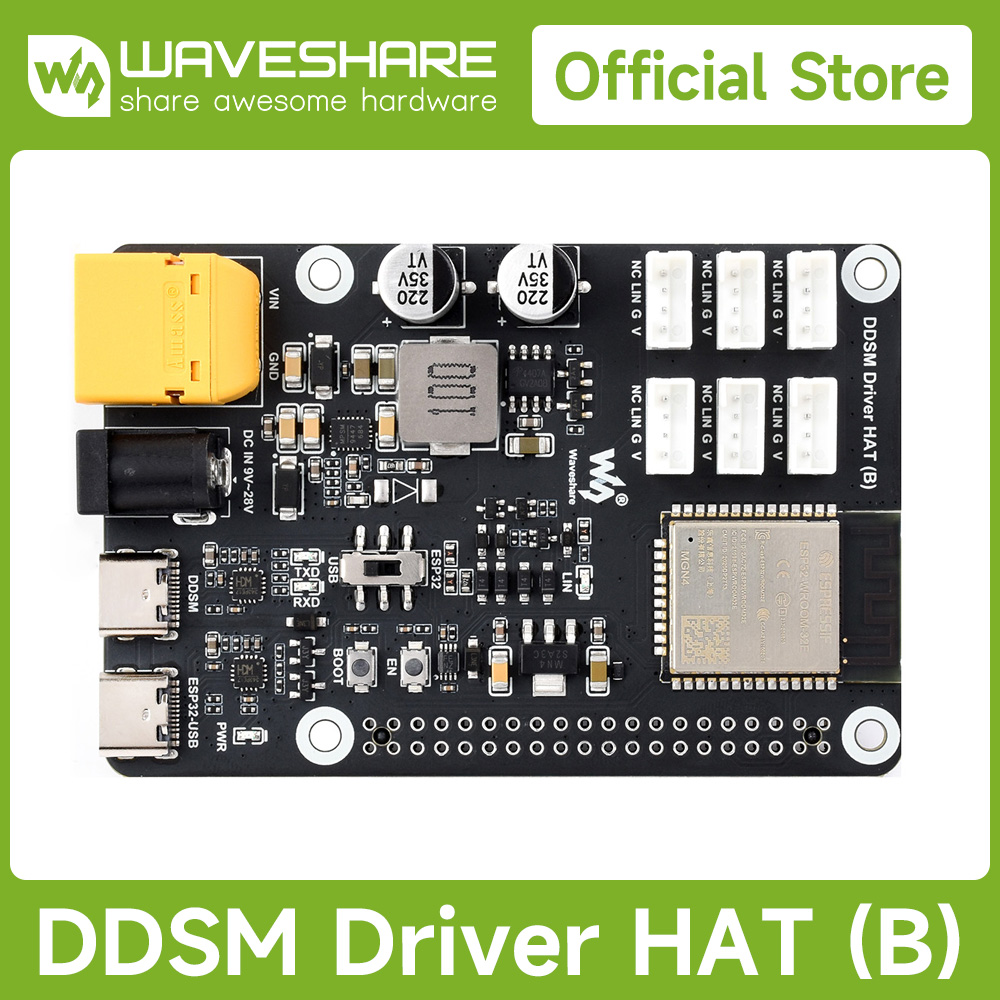 Placa Controladora de Servomot - Waveshare Esp32 reseña y precio