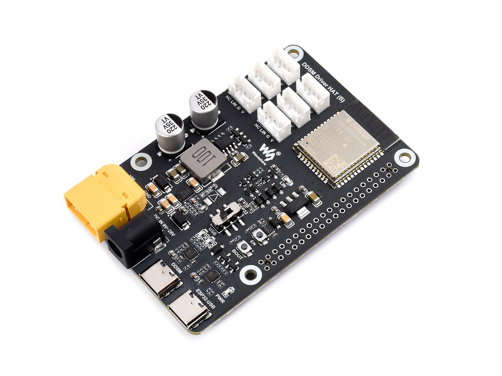 Placa Controladora de Servomot - Waveshare Esp32 reseña y precio