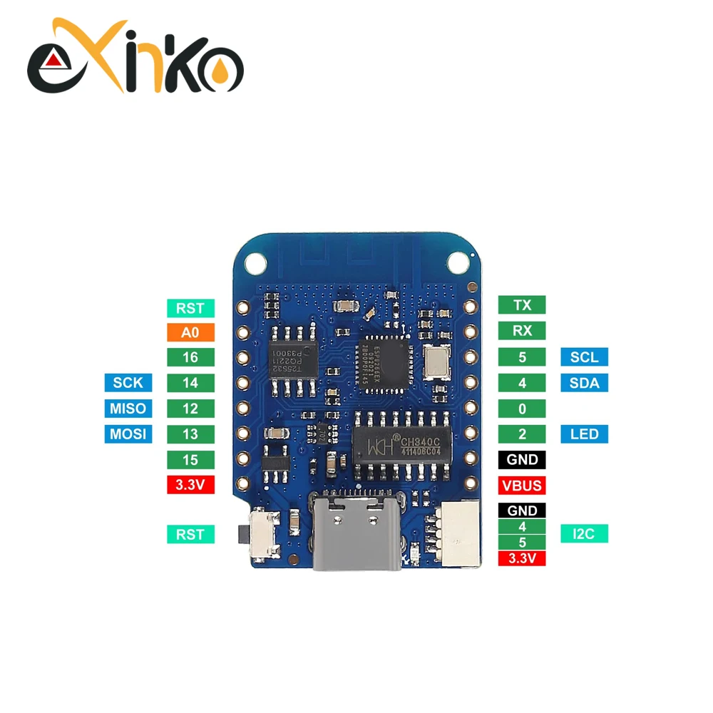1/5/10 Uds WeMos D1 Mini ESP82 - D1 Mini Pro reseña y precio