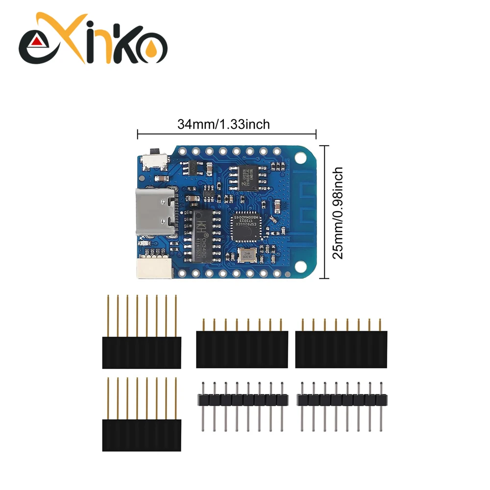 1/5/10 Uds WeMos D1 Mini ESP82 - D1 Mini Pro reseña y precio