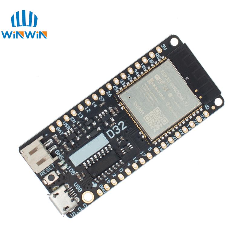 LOLIN D32 V1.0.0 - Placa wifi  - Lolin D32 reseña y precio